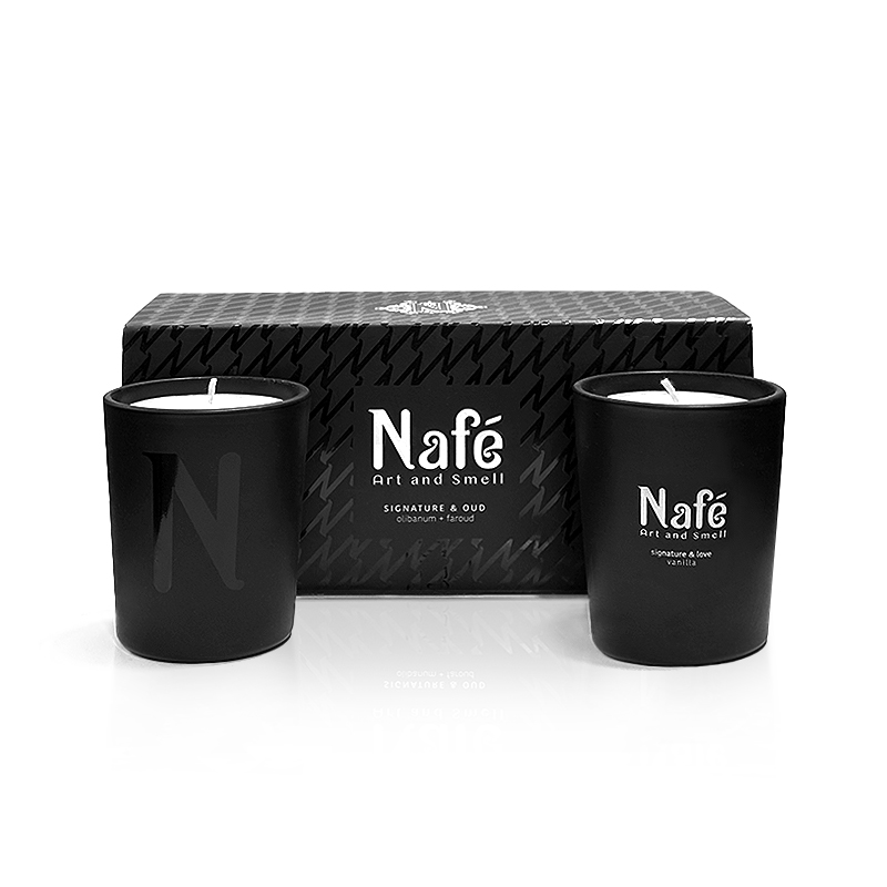  پک شمع  دو عددی با رایحه عود